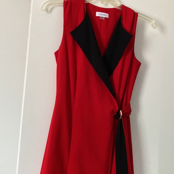 Beautiful red dress Calvin Klein - Picture 5 of 5